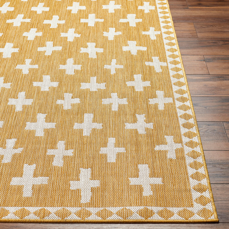 Livabliss Long Beach Cross Indoor/Outdoor Rug