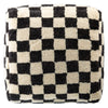 Lukas Checker Pouf