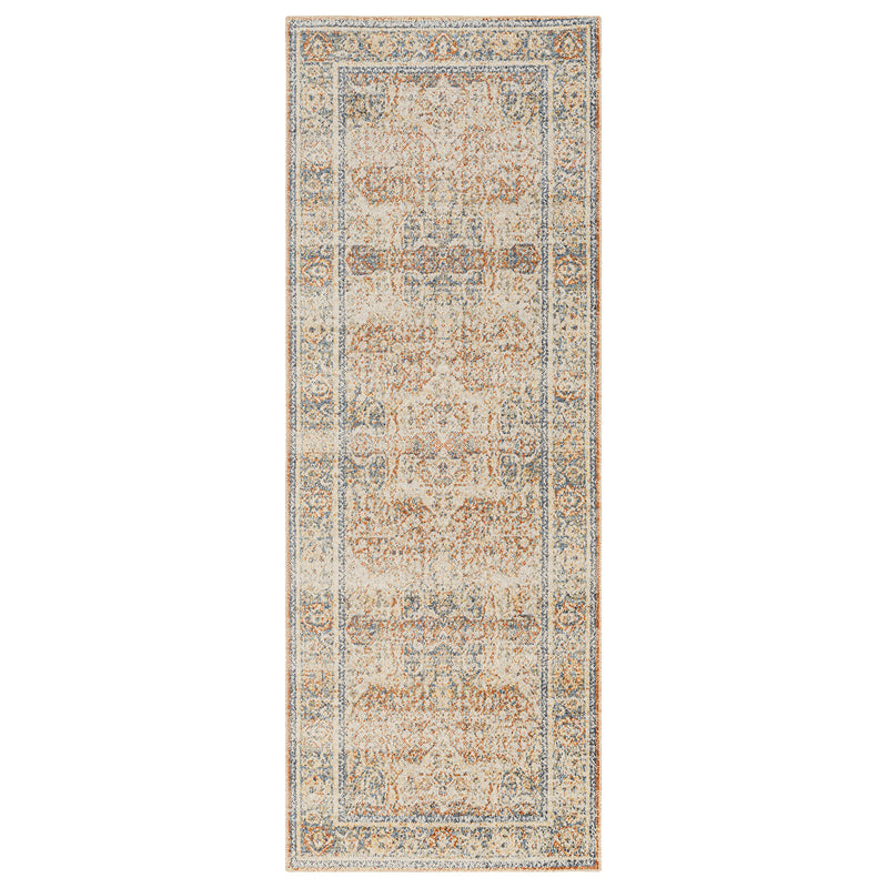 Livabliss Lillian Brown Washable Rug