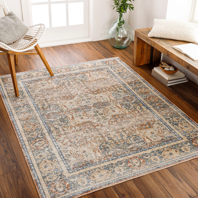 Livabliss Lillian Brown Washable Rug