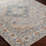 Livabliss Lillian Blue Washable Rug