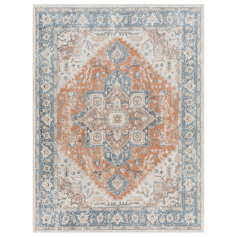 Livabliss Lillian Gray Washable Rug