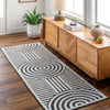 Livabliss Lyna Fan Washable Rug