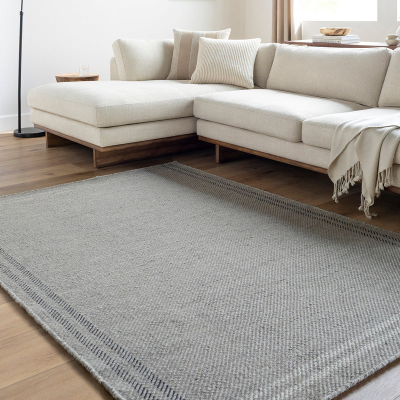 Livabliss Mardin Border Hand Woven Rug