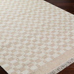 Livabliss Mardin Check Hand Woven Rug