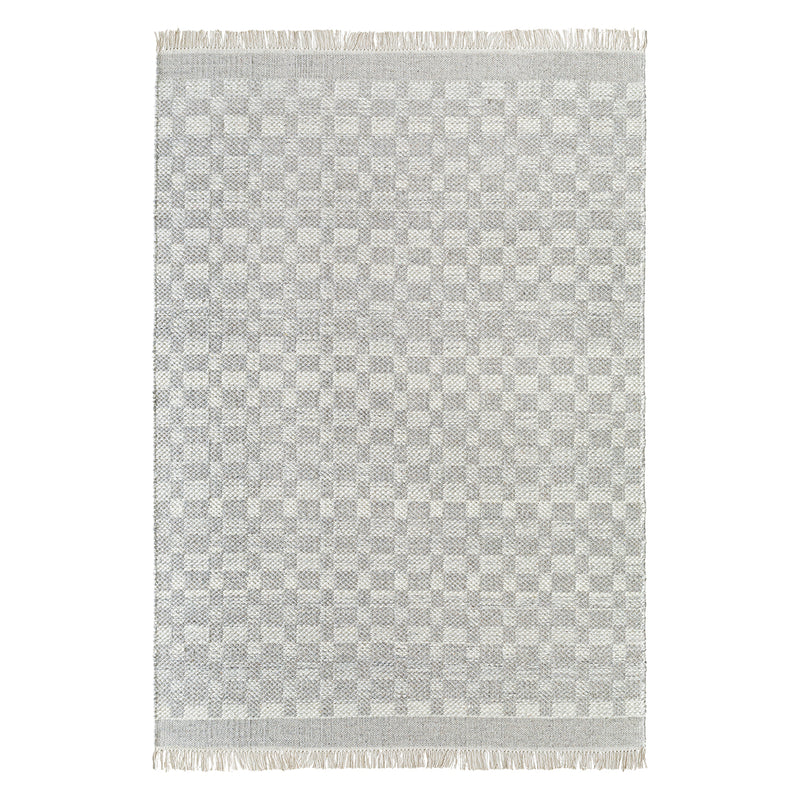 Livabliss Mardin Check Hand Woven Rug