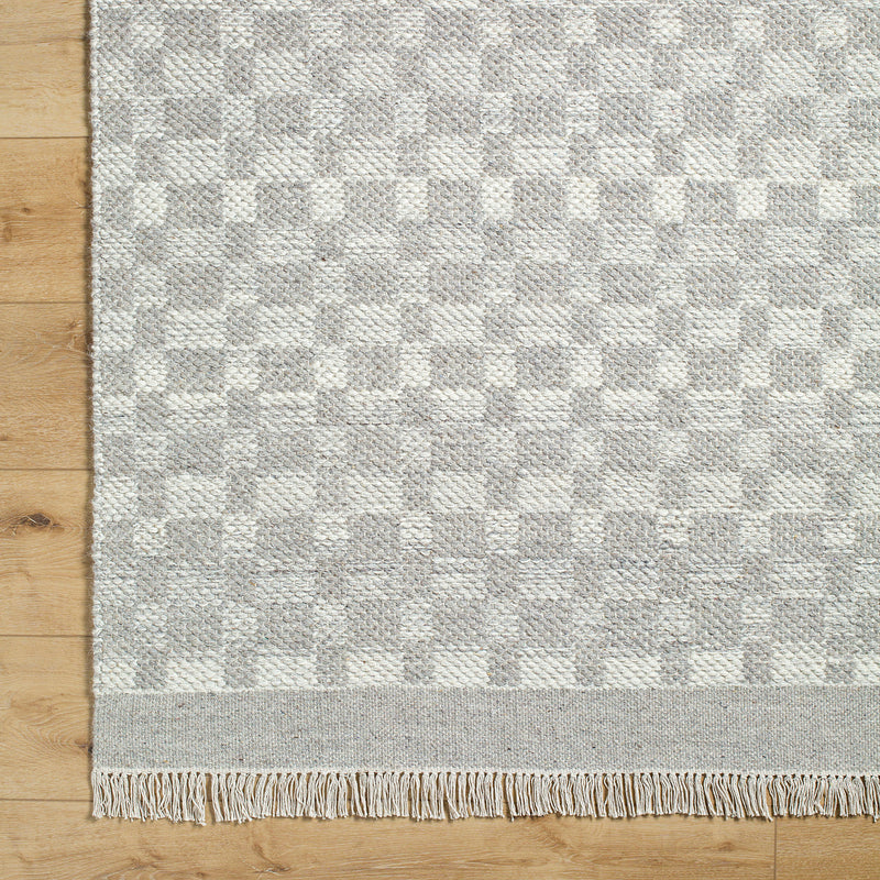 Livabliss Mardin Check Hand Woven Rug