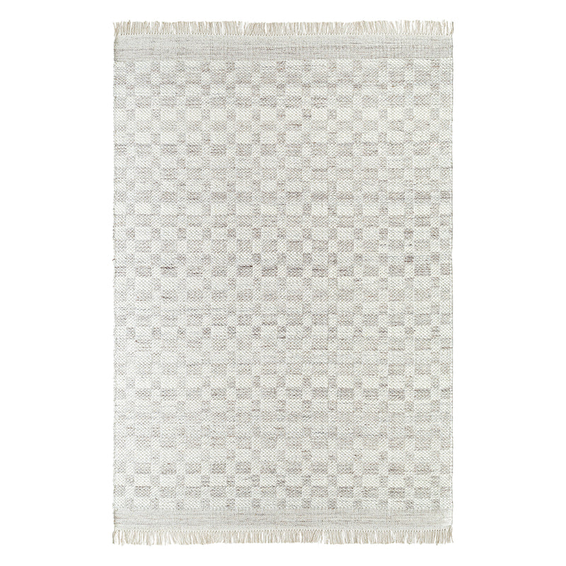 Livabliss Mardin Check Hand Woven Rug