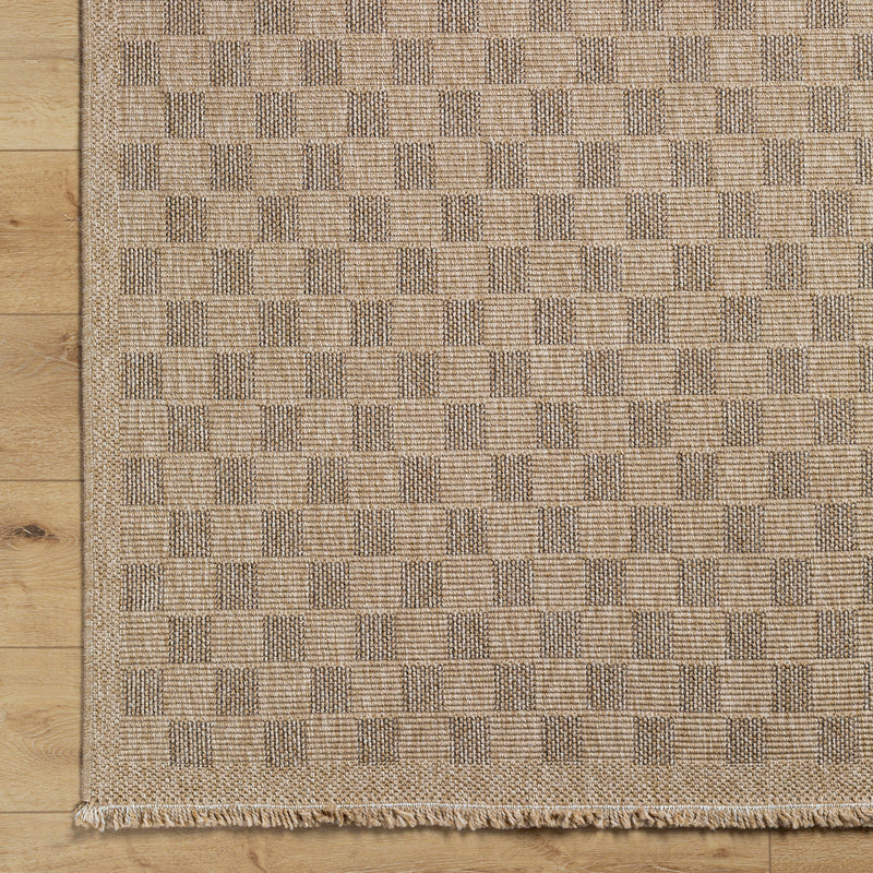 Livabliss Mirage Checker Indoor/Outdoor Rug