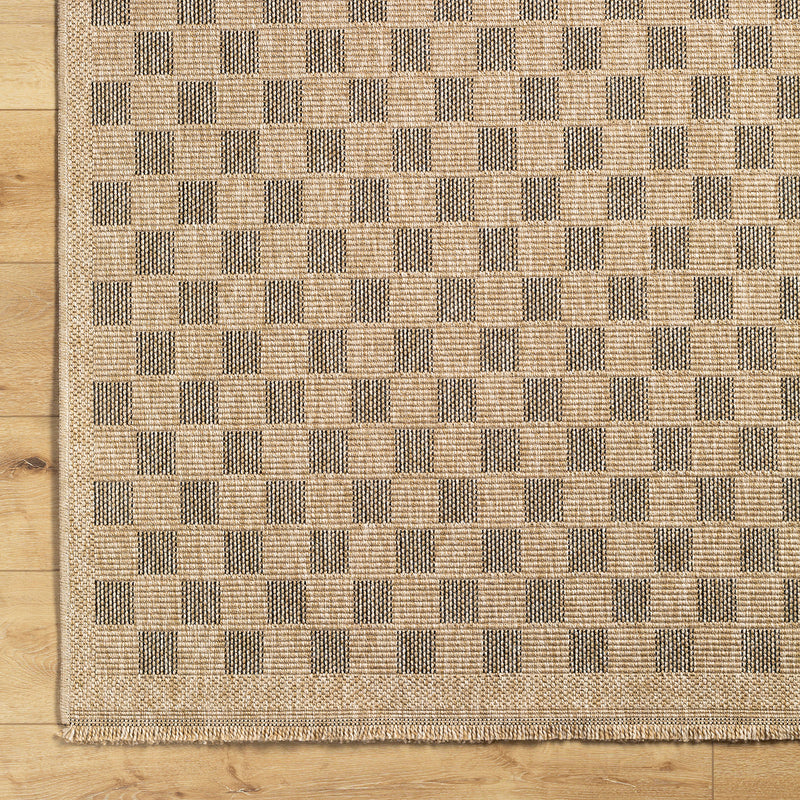 Livabliss Mirage Checker Indoor/Outdoor Rug