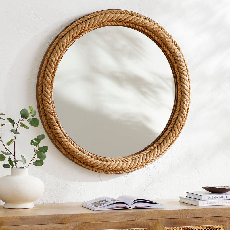 Magdalen Round Wall Mirror