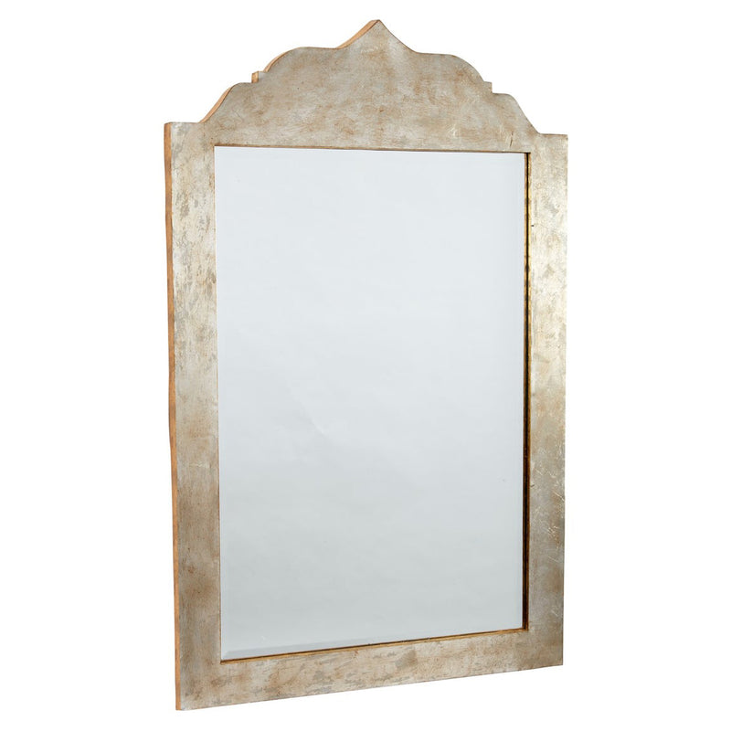 Old World Design Laurel Gold & Silver Leaf Metal Mirror