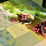 Garnier Thiebaut Mille Parfums Limoni Jacquard Tablecloth