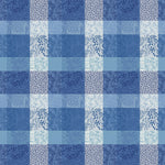 Garnier Thiebaut Mille Rameaux Bleu Jacquard Tablecloth