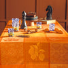 Garnier Thiebaut Mille Tutti Frutti Ocre Jacquard Tablecloth