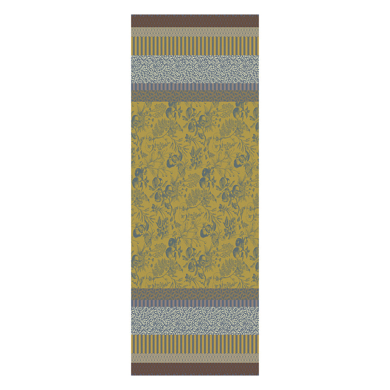 Garnier Thiebaut Mille Vergers Mordore Jacquard Tablerunner