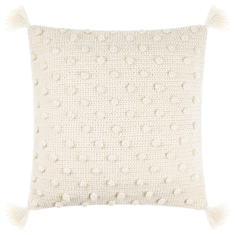 Makrome Dot Throw Pillow