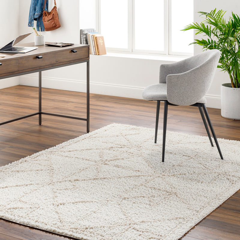 Livabliss Maryland Shag Geo Machine Woven Rug