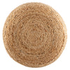 Mallows Stripe Jute Pouf