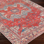 Livabliss Nolita Burgundy Washable Rug