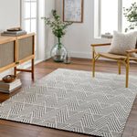 Livabliss Nevada Zig Zag Hand Woven Rug