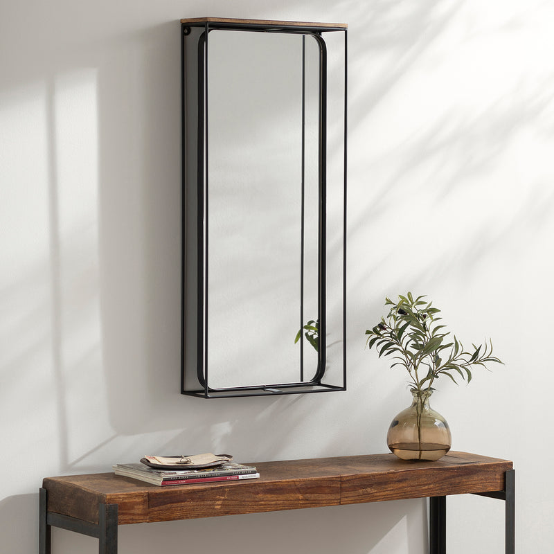 Obsidian Wall Mirror