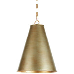 Old World Design Bennington Silver and Brushed Gold Pendant