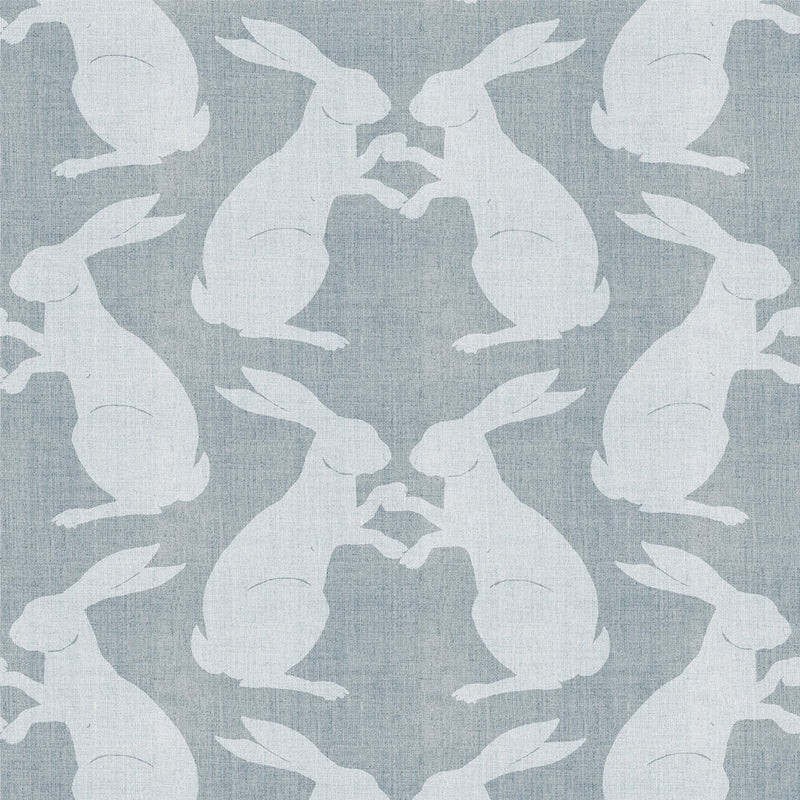 Mitchell Black Paper Rabbits Wallpaper