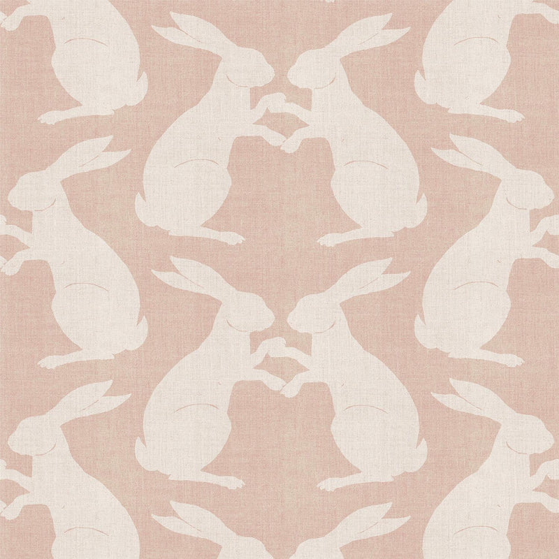 Mitchell Black Paper Rabbits Wallpaper