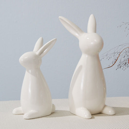 Patch Bunny Figurine