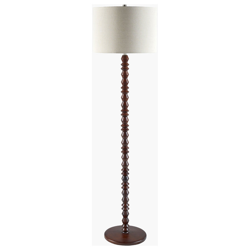 Padauk Accent Floor Lamp