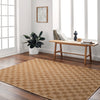 Livabliss Pismo Beach Checker Indoor/Outdoor Rug