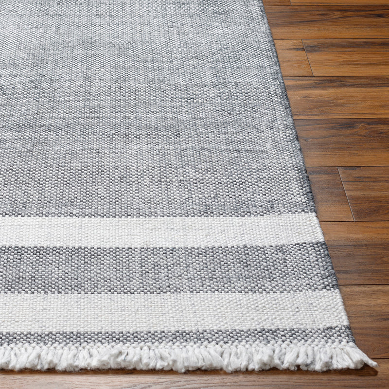 Livabliss Primrose Stripes Hand Woven Rug