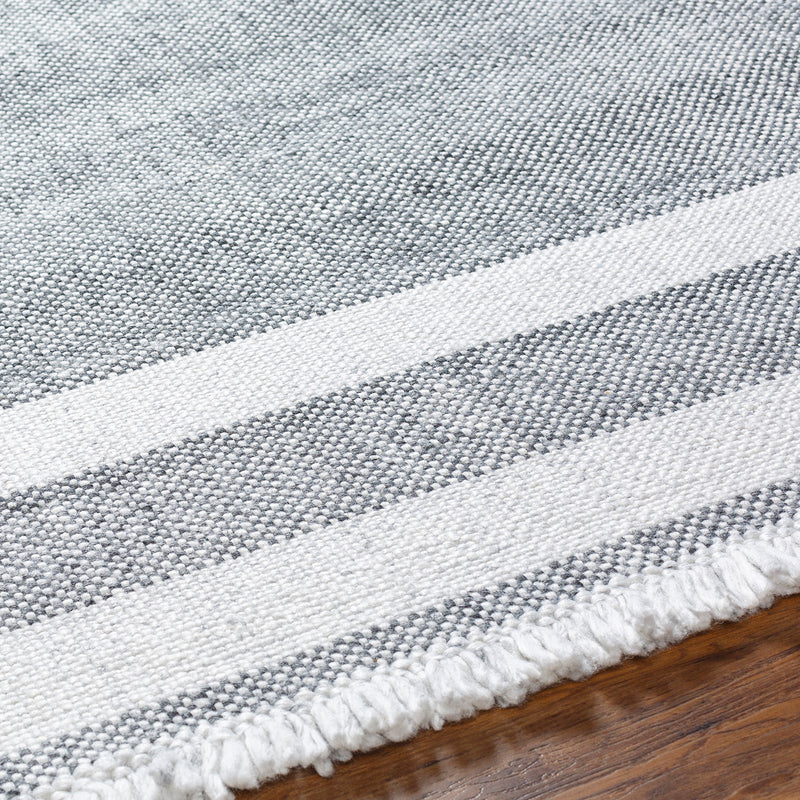 Livabliss Primrose Stripes Hand Woven Rug