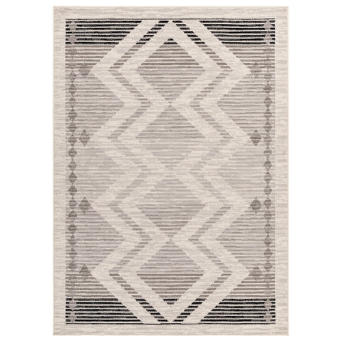 Livabliss Pisa Gray Machine Woven Rug