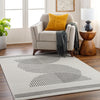 Livabliss Pisa Hourglass Machine Woven Rug