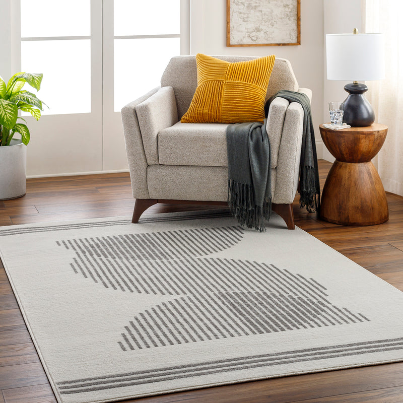 Livabliss Pisa Hourglass Machine Woven Rug