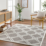 Livabliss Rodos Diamond Machine Woven Rug