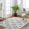 Livabliss Rodos Diamond Machine Woven Rug