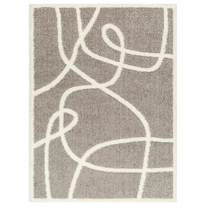 Livabliss Rodos Scribble Machine Woven Rug