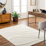 Livabliss Rodos Scribble Machine Woven Rug