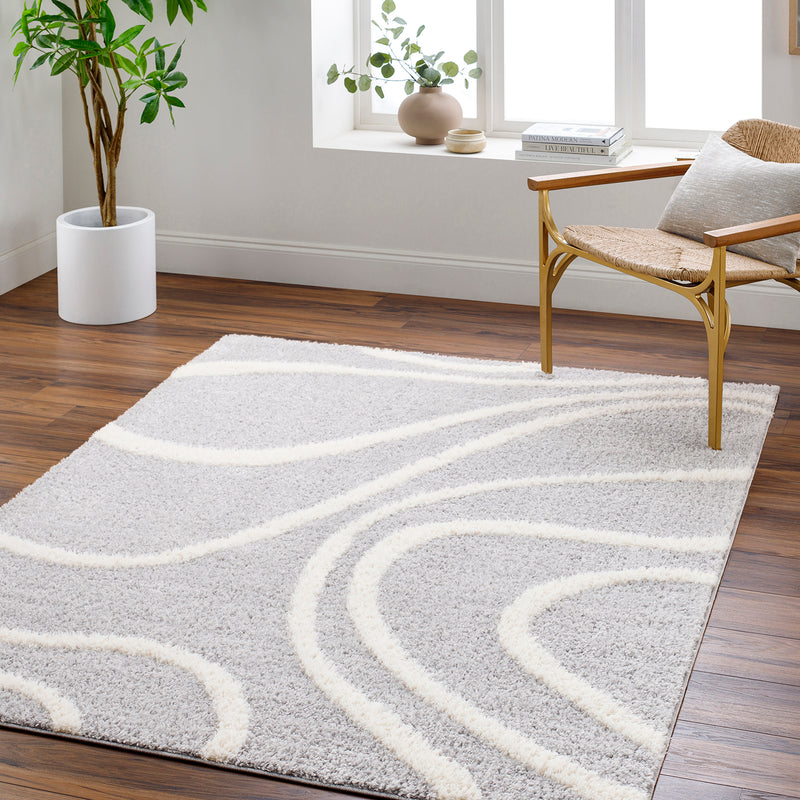 Livabliss Rodos Scribble Machine Woven Rug