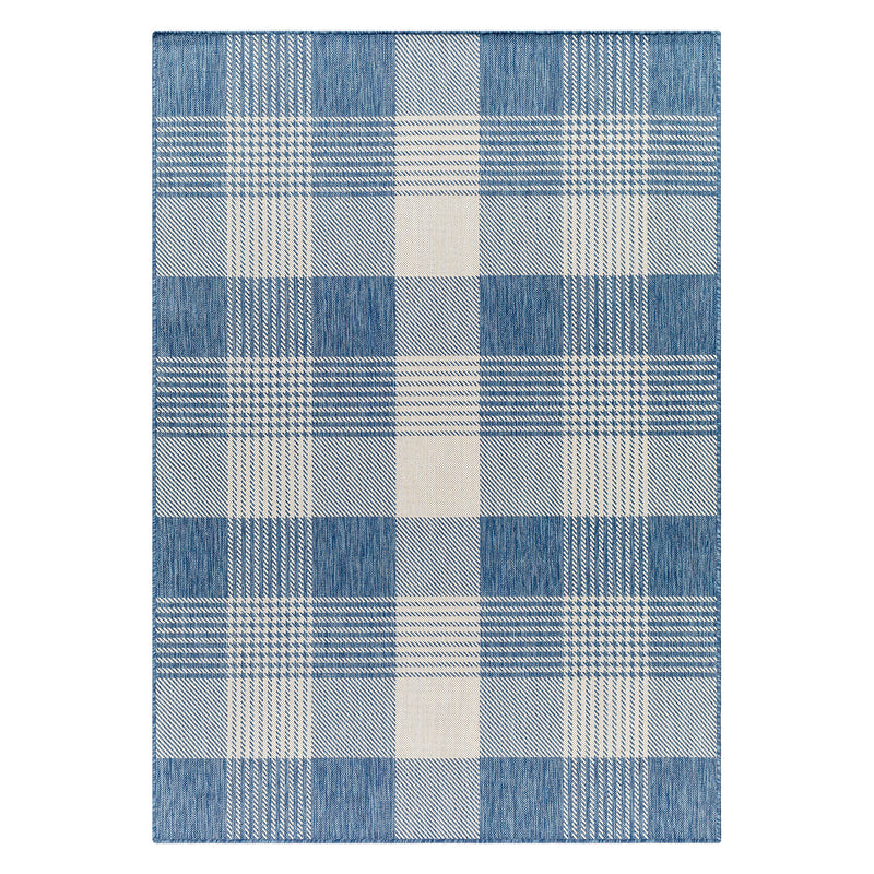 Livabliss Ravello Gingham Indoor/Outdoor Rug