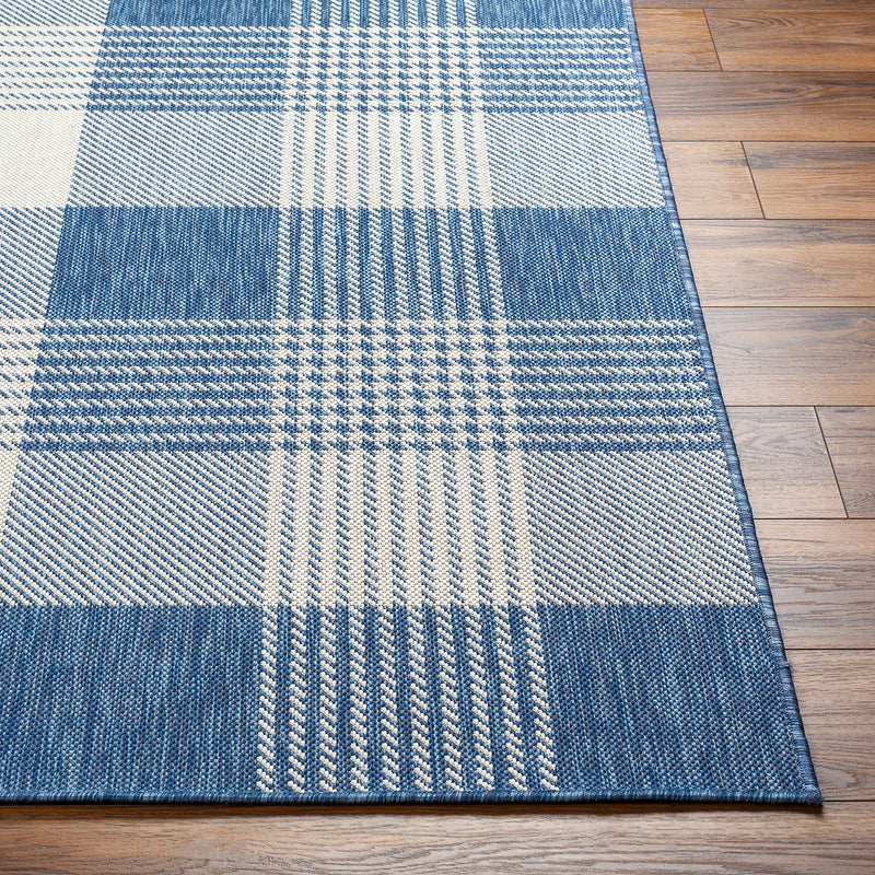 Livabliss Ravello Gingham Indoor/Outdoor Rug