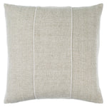 Stitched Bar Linen Throw Pillow