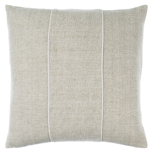 Stitched Bar Linen Throw Pillow