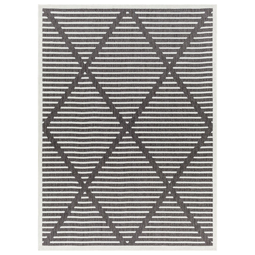 Livabliss San Diego Grid Indoor/Outdoor Rug