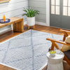 Livabliss San Diego Grid Indoor/Outdoor Rug