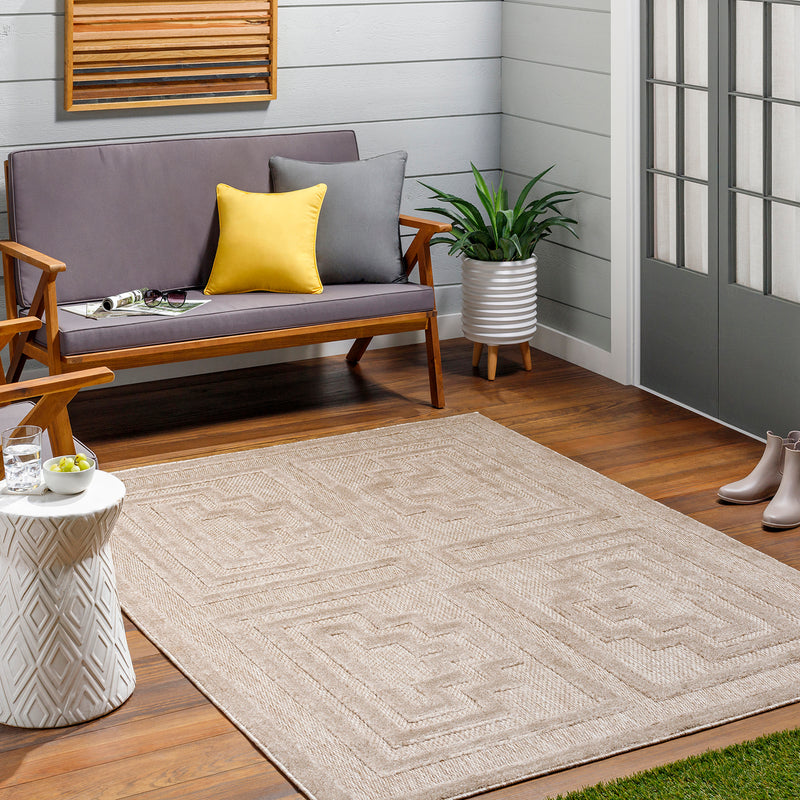 Livabliss San Diego Geometric Indoor/Outdoor Rug