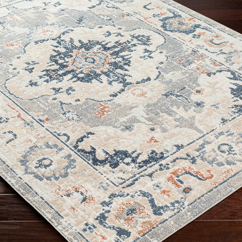 Livabliss Santana Navy Machine Woven Rug